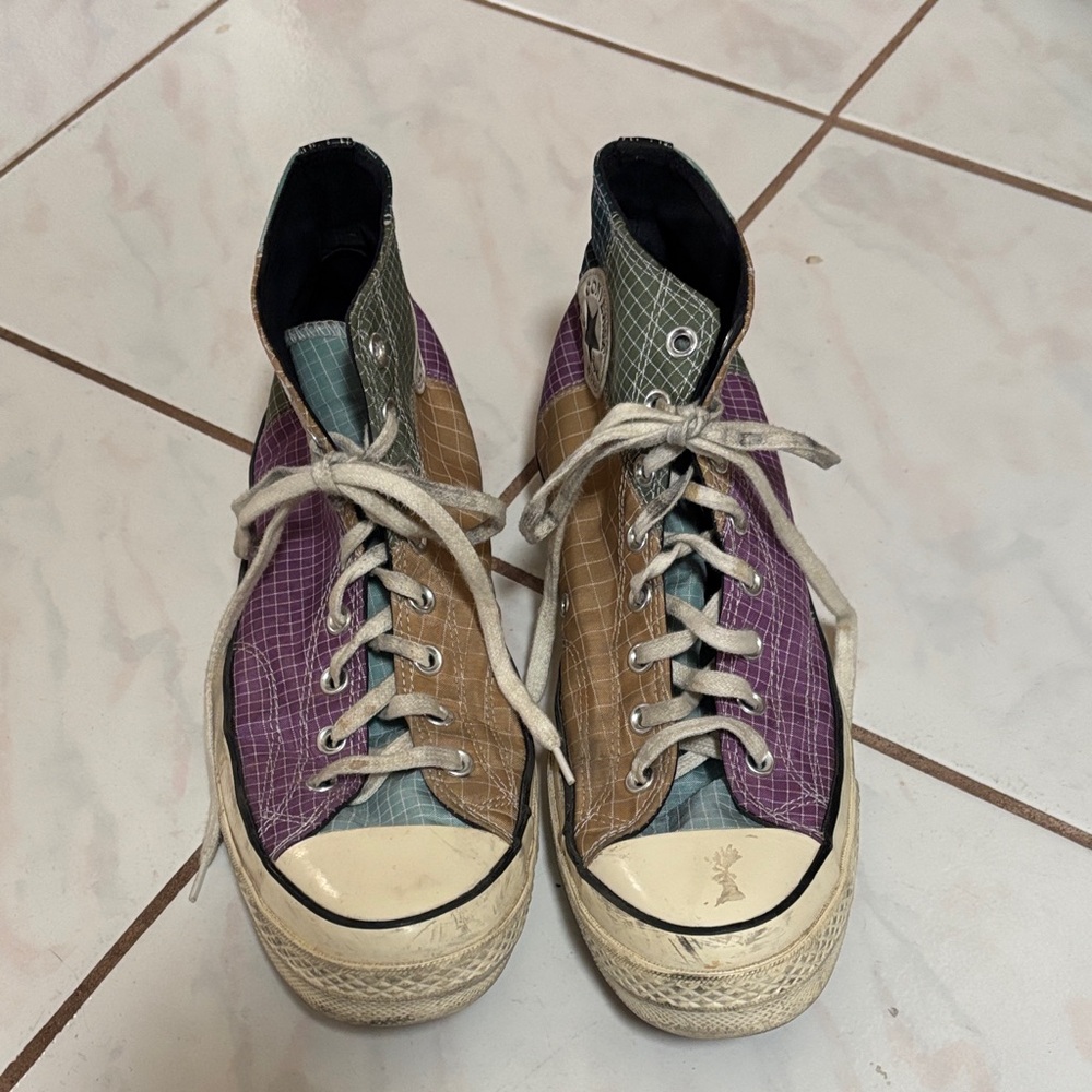 Converse Multicolor High-Top Sneakers